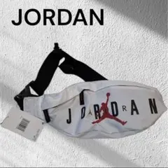 【新品未使用】JORDAN ホワイトショルダーバッグのサムネイル
