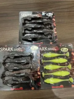 メガバス　スパークシャッド　ルアーセット　スイムベイト　ワームセットのサムネイル
