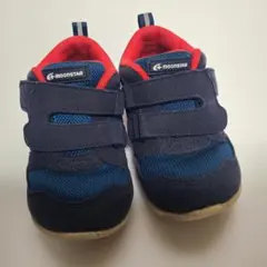 MOONSTAR ネイビー/レッド キッズシューズ