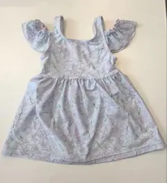 【美品•ほぼ未使用】アナ雪 エルサ ワンピース水着　120cm