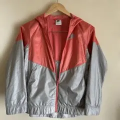 Nike フード付きジャケット サーモンピンクグレー Ｌ