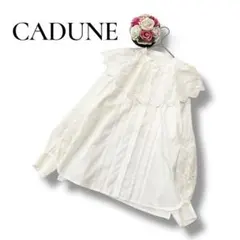 新品未使用タグ付CADUNE カデュネ 2way ブラウス 2025年最新】CADUNE シャツ・ブラウスの人気アイテム - メルカリ
