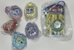 たまごっち シャカシャカチャーム5種セット　キーリング