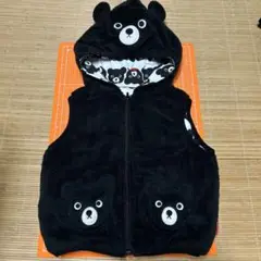 DOUBLE B ベビーベスト 黒