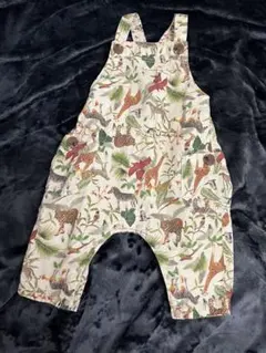 《MARKEY'S》《OCEAN&GROUND》サファリ柄　サロペット