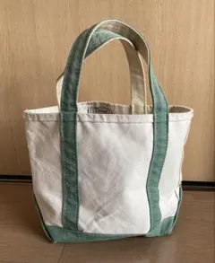 L.L.Bean vintageトートグリーン