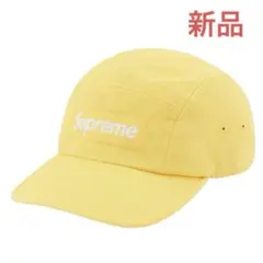 新品 Supreme Washed Twill Chino Camp Cap 黄