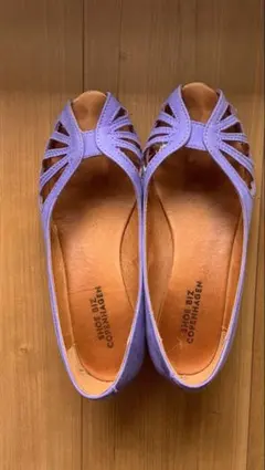 SHOE BIZ COPENHAGEN ウェッジソールサンダル パープルのサムネイル