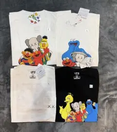 UNIQLO✖️カウズ　セサミストリート Tシャツ 4枚セット