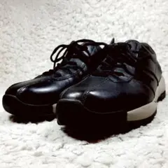 美品 28.5㎝△Timberland ティンバーランド スニーカー 黒 レザー