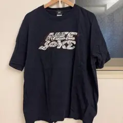 NEE joke Tシャツ XL ネイビー