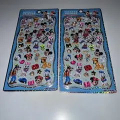 プチドロップステッカー ミッキー＆フレンズ 2点セット 正規品