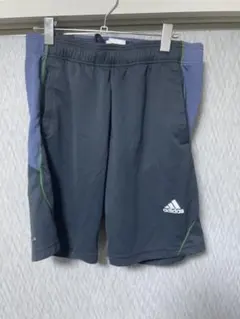 adidas ストレッチショートパンツ Lサイズ ネイビー