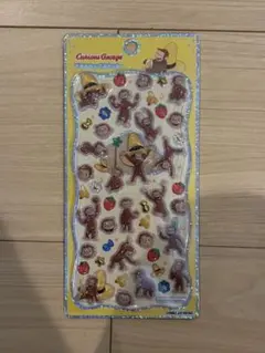 m*n様 おさるのジョージ　プチドロップステッカー