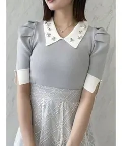 dazzlin デコラカラータックトップスのサムネイル