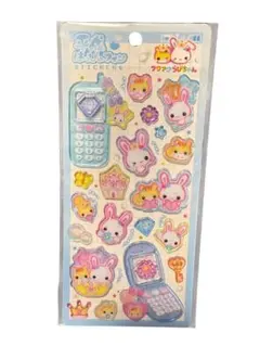 M*❥様 正規品　フワフワらびちゃん　平成はっぴーフォン　シール