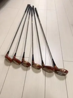 HONMA 本間ゴルフ レディースパーシモン ウッド 1・3・4・6W 4本 