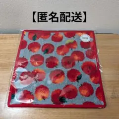 【フェイラー】FEILER　ハンカチ　りんご　リンゴ　アップル　グレー　レポム