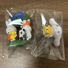 ミッフィー わくわく動物園フィギュア アイシナモロール フィギュア ガチャ