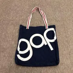GAP デニム ロゴ トートバッグのサムネイル