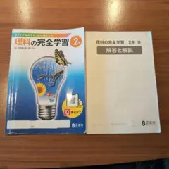 理科の完全学習 2年 啓林館準拠 正進社
