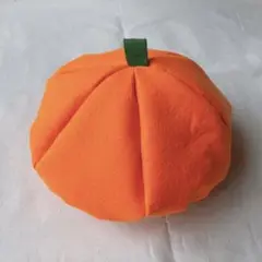ハンドメイド　ハロウィン　かぼちゃ　帽子