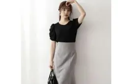 ♡プロポーション　前後2Way　トップス　M　ブラックのサムネイル