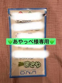 あやっぺ様専用★佐野ちゃんクリップとAぇヘアゴム