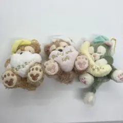 ダッフィー　スウィートドリームズ　ぬいぐるみチャーム　シェリーメイ　ジェラトーニ