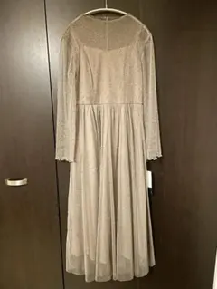 【未使用タグ付き】ラメチュールメロウワンピース Dolly Doll M