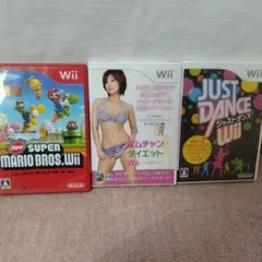 New スーパーマリオブラザーズ Wii　他2点