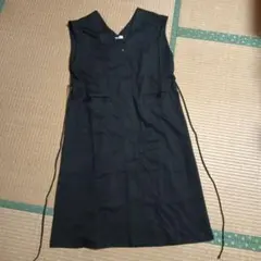 とよた真帆コラボ　BELLUNA × emmadona ブラックロングジレ