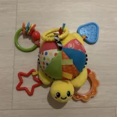 ベビー用玩具　音が鳴るカラフルなカメ
