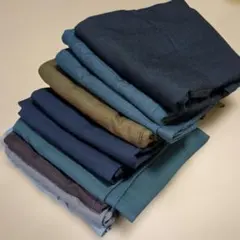 n*u様 3656 メンズ着物・羽織・丹前・長襦袢10着！リメイク・お稽古用など