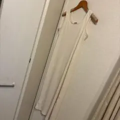 ナノユニバース　ワンピース　オフホワイト