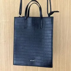 【美品】　Niko and… スクエアショルダーバッグ