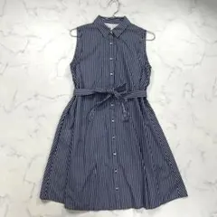 ✨極美品✨ トゥービーバイアニエスベー　ストライプワンピース　ノースリーブ　36のサムネイル