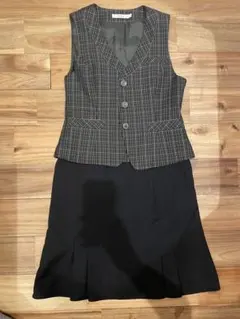 ENJOY チェック柄 事務服 11号