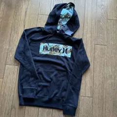 Hurley フード付きパーカー M 黒