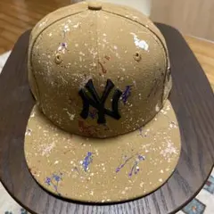 New Era 59FIFTY ベージュキャップ