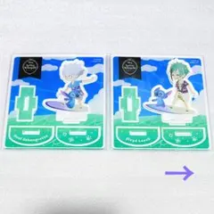 ツイステ スイスイ・ウェア ゆらゆらミニアクリルスタンド アズール フロイド