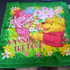 【未使用】ウィニー・ザ・プー タオル 34cm x 34cm