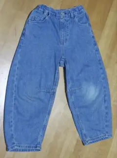 GU バレルレッグジーンズ 120cm