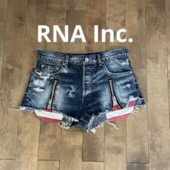 RNA Inc. ダメージデニムショートパンツ