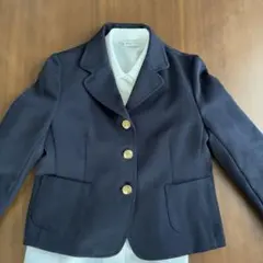 Ma-Marie-J ネイビー ジャケット 120 ブラウスセット　ブレザー