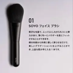 SOYO エフォートレスファンデーションブラシ 08 小田切ヒロ 熊野筆