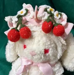 ベイビーザスターズシャインブライト ゆらゆらいちご リボンクリップ