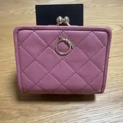 よ*み様 Kitamura キタムラ がま口財布 クロコ型押し ピンク 箱付 よ*み様 Kitamura キタムラ がま口財布 クロコ型押し ピンク 箱付