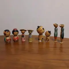 こけし８体セット