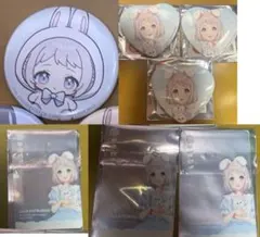 学マス　GIGO 葛城リーリヤ　缶バッジ　ミニ缶バッジ　クリアカード